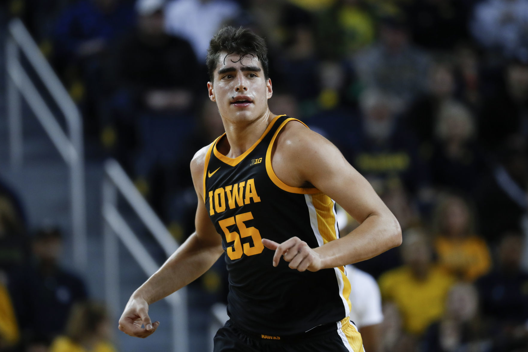 Iowa Michigan Basketball